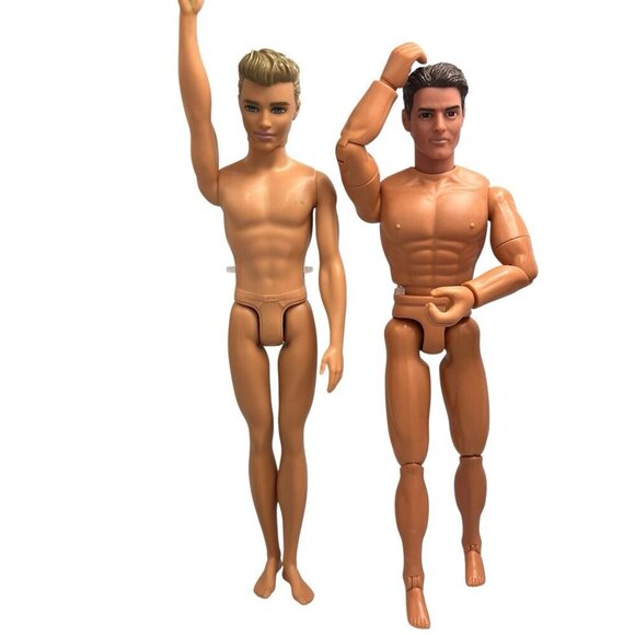 Assorted Lot of Mattel Ken GI Joe Action Figure Boy Male Dolls w/ Clothes Shoes - Picture 3 of 16